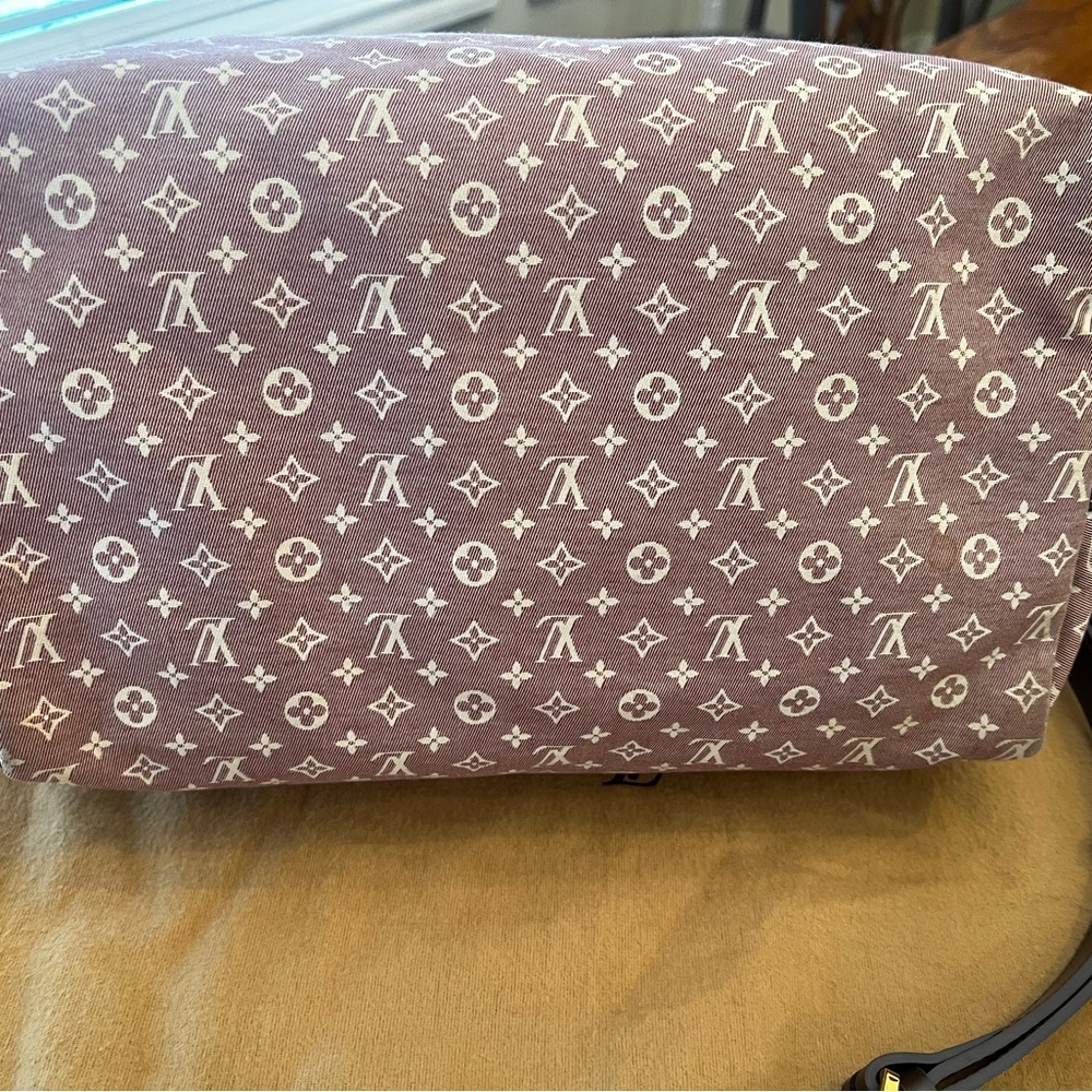 LV MONOGRAM MINI LIN BANDOULIERE SPEEDY 30 - EUC - Picture 3 of 12